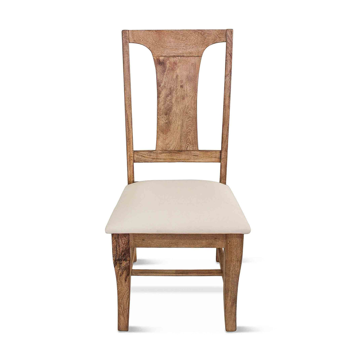 San Rafael 18" Upholstered Dining Chair in Antique Oak, Set of 2 from Home Trends & Design - Luna Furniture