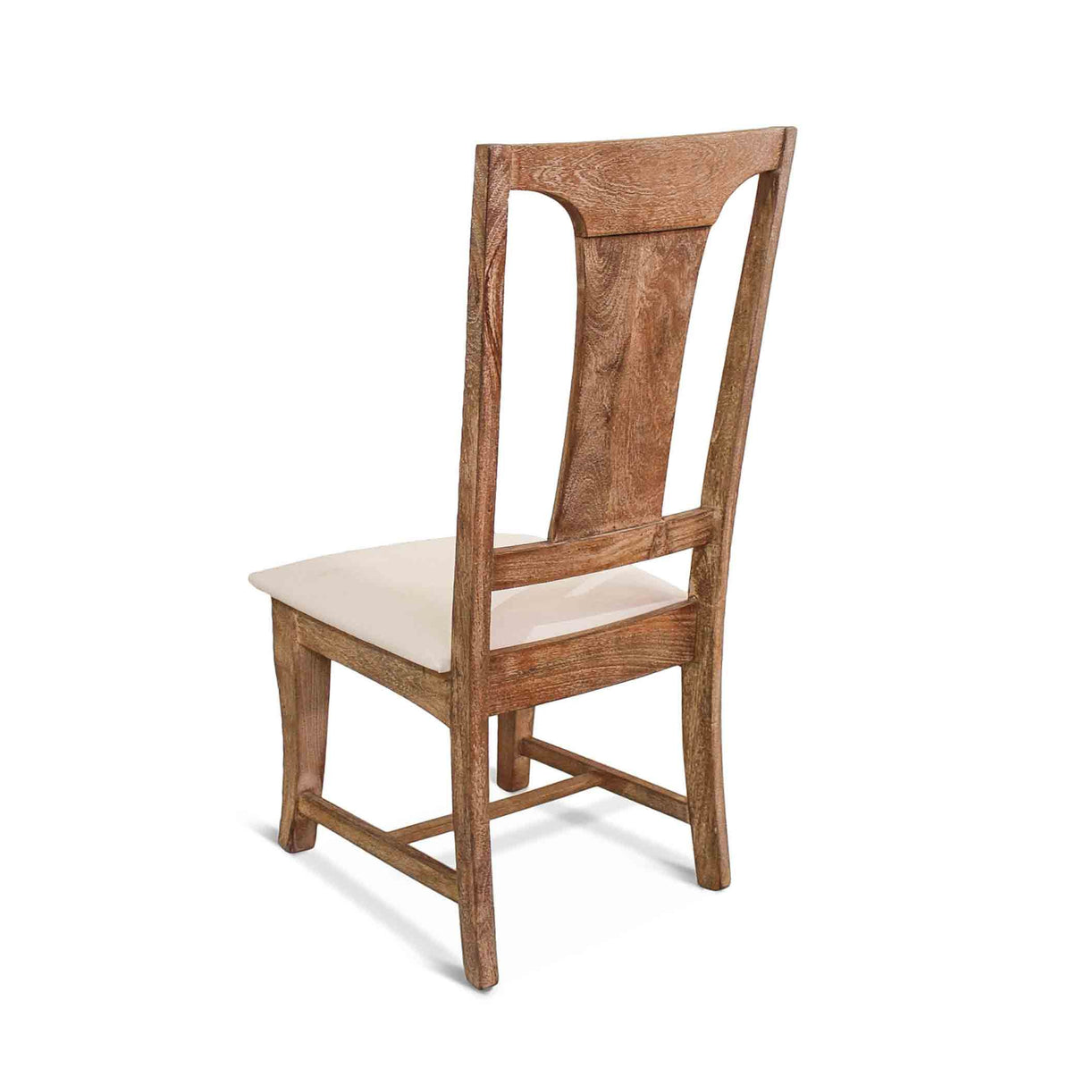 San Rafael 18" Upholstered Dining Chair in Antique Oak, Set of 2 from Home Trends & Design - Luna Furniture
