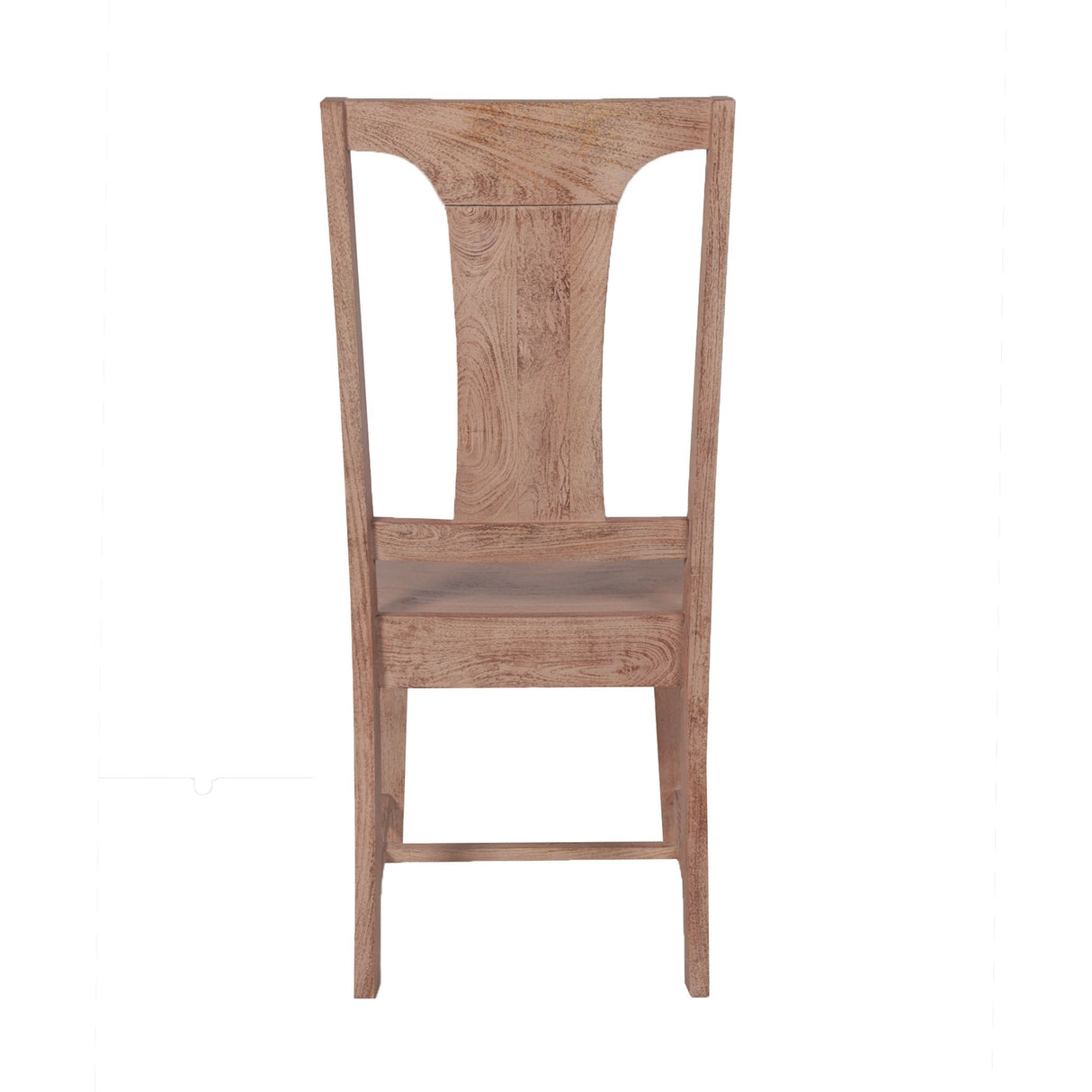 San Rafael 18" Wood Dining Chair in Antique Oak, Set of 2 from Home Trends & Design - Luna Furniture