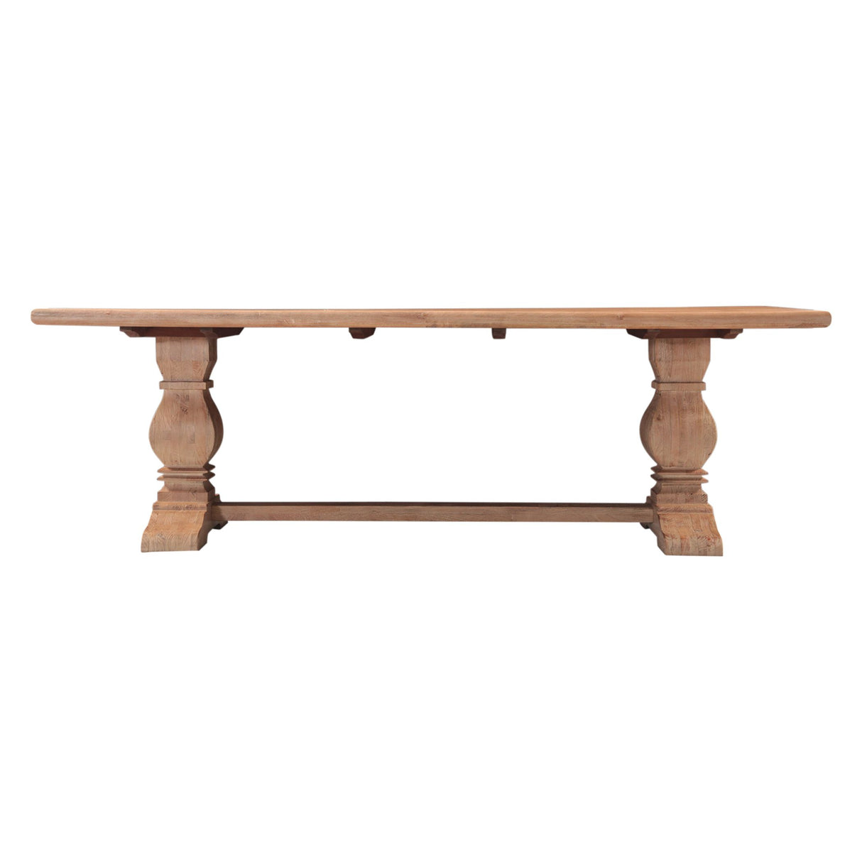 San Rafael 94" Dining Table in Antique Oak from Home Trends & Design - Luna Furniture