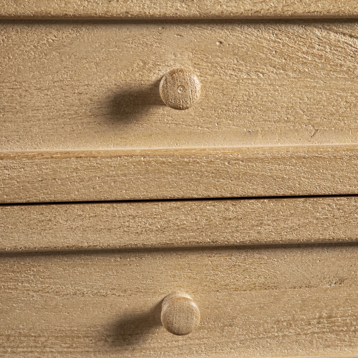 Taj 28" Three Drawer Nightstand in Whitewash from Home Trends & Design - Luna Furniture