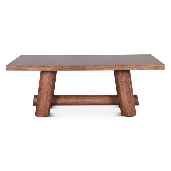 Timbers Barrel 80" Dining Table in Vinegar Acacia