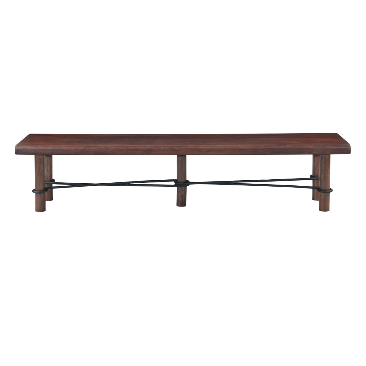 Timbers Lincoln 80" Bench in Vinegar Acacia from Home Trends & Design - Luna Furniture