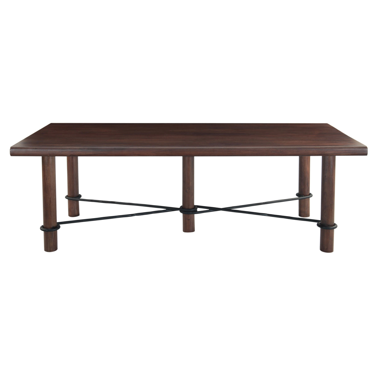 Timbers Lincoln 88" Dining Table in Vinegar Acacia from Home Trends & Design - Luna Furniture