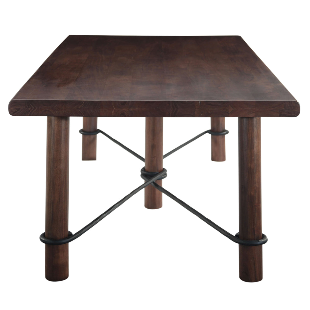 Timbers Lincoln 88" Dining Table in Vinegar Acacia from Home Trends & Design - Luna Furniture