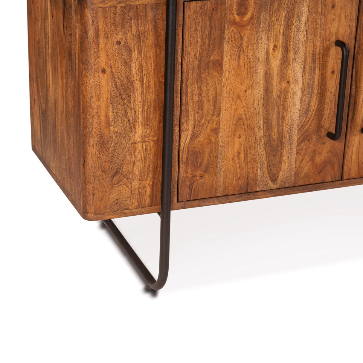 Verbania 75" Bookshelf in Pecan Brown Acacia Wood from Home Trends & Design - Luna Furniture