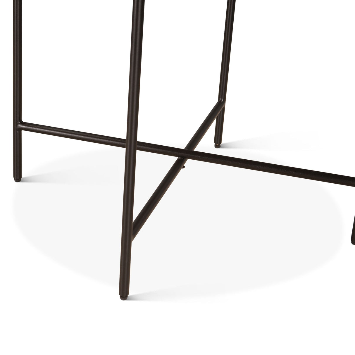 Verbania 29" Nesting Tray Tables in Pecan Brown from Home Trends & Design - Luna Furniture