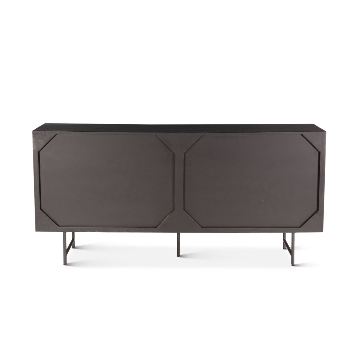Verbania 67" Sideboard in Matte Black from Home Trends & Design - Luna Furniture