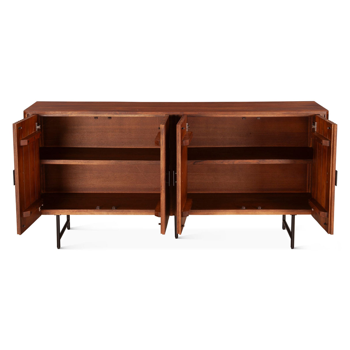 Verbania 67" Sideboard in Pecan Brown from Home Trends & Design - Luna Furniture