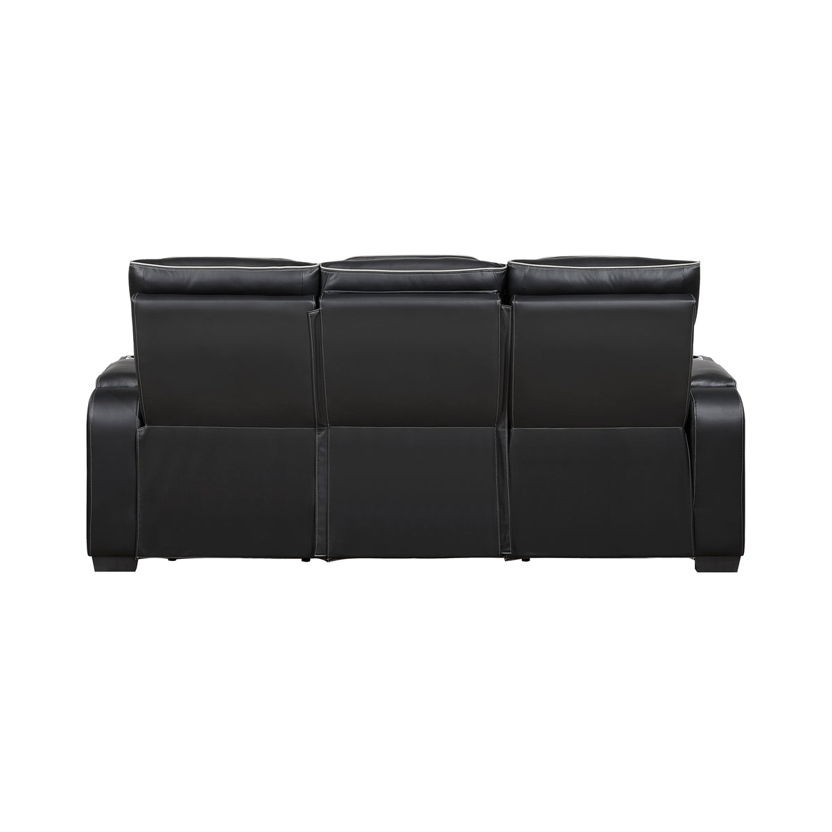 Fairway Black Power Double Reclining Living Room Set from Homelegance - Luna Furniture