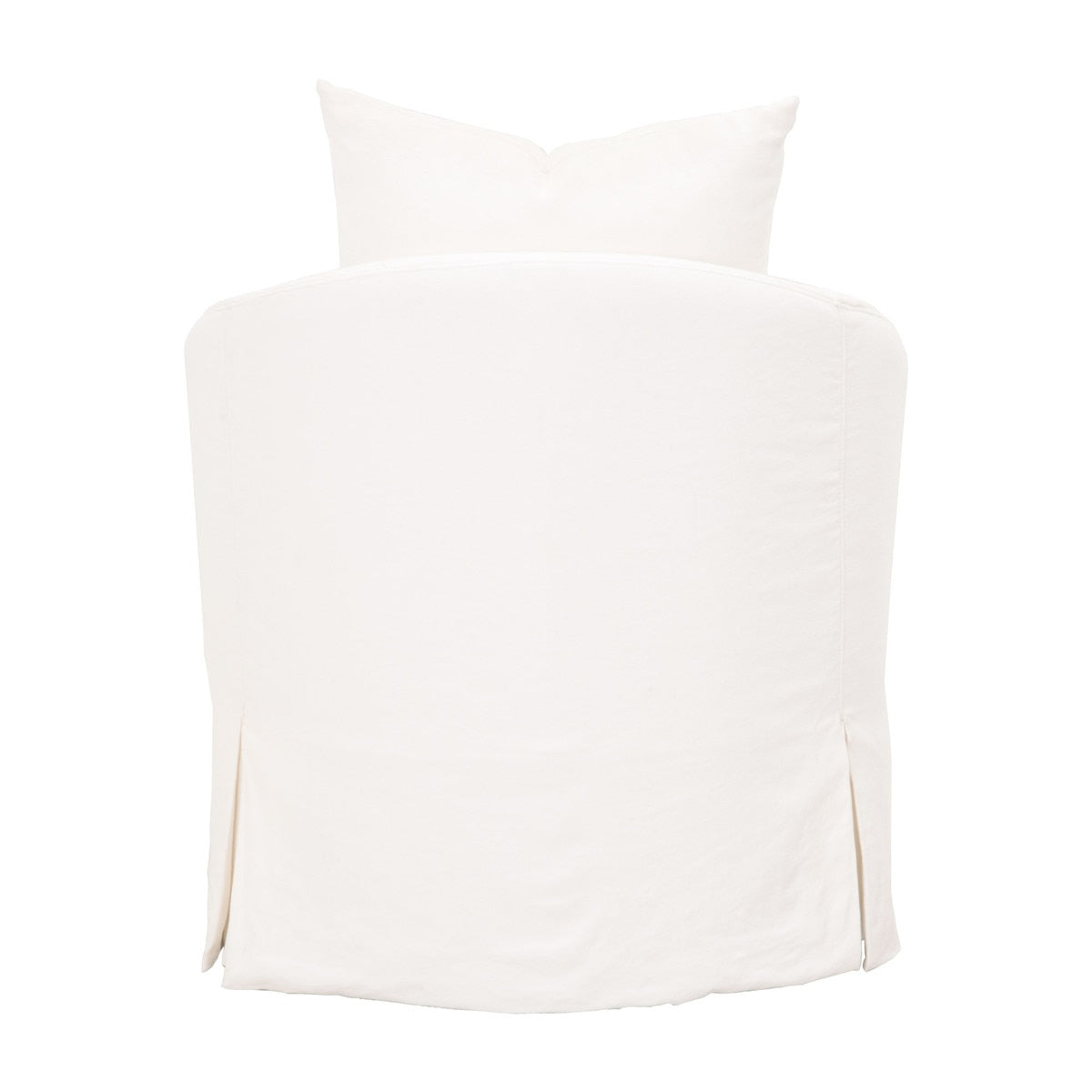 Faye Slipcover Swivel Club Chair from Essentials For Living - Luna Furniture