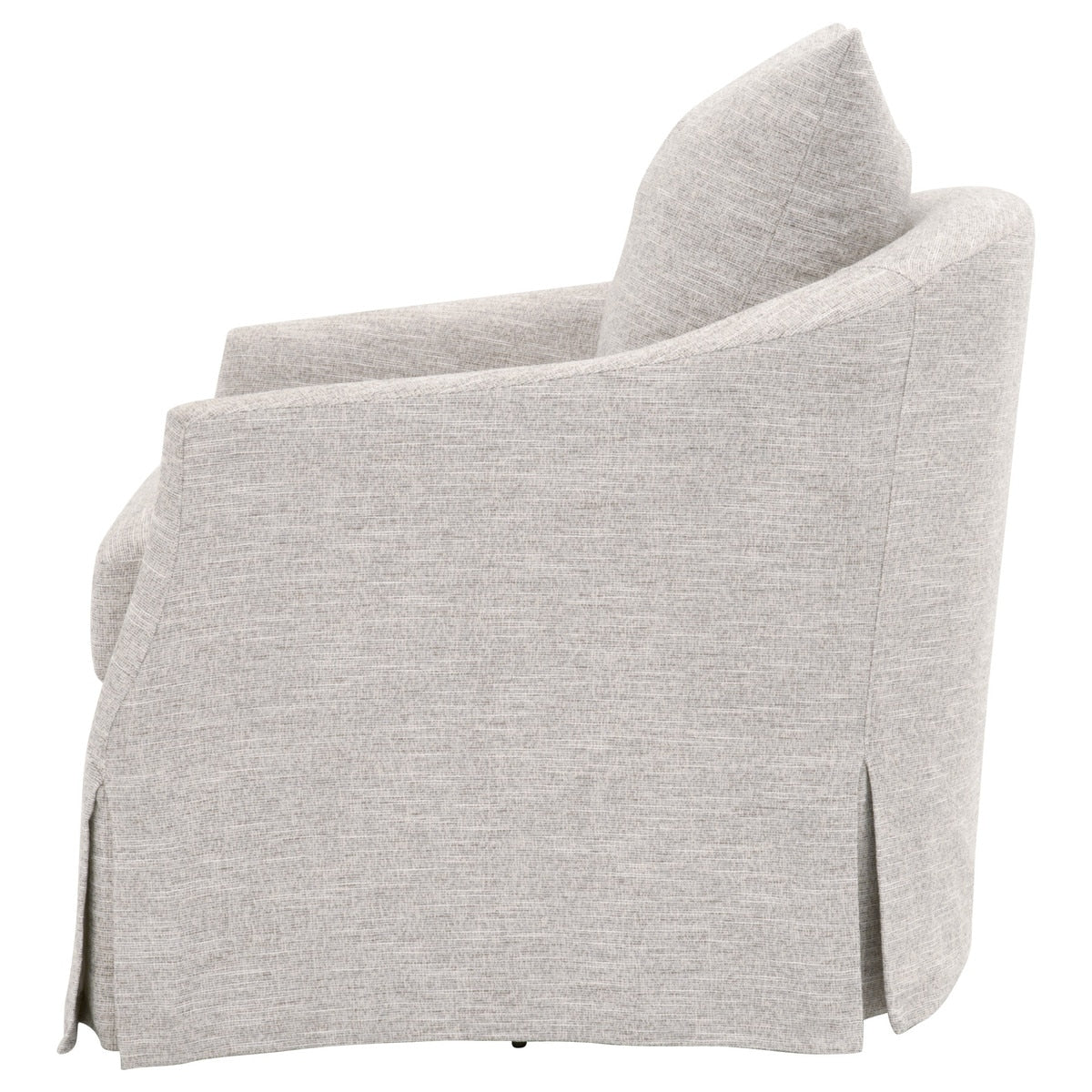 Faye Slipcover Swivel Club Chair from Essentials For Living - Luna Furniture
