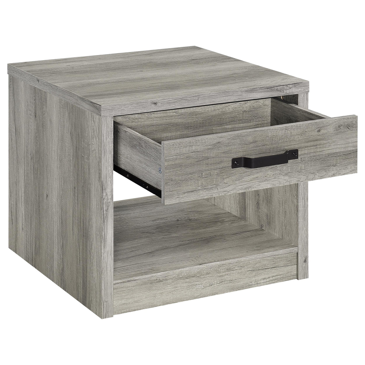 Felix Gray Driftwood 3-Piece Coffee and End Table Set from Coaster - Luna Furniture