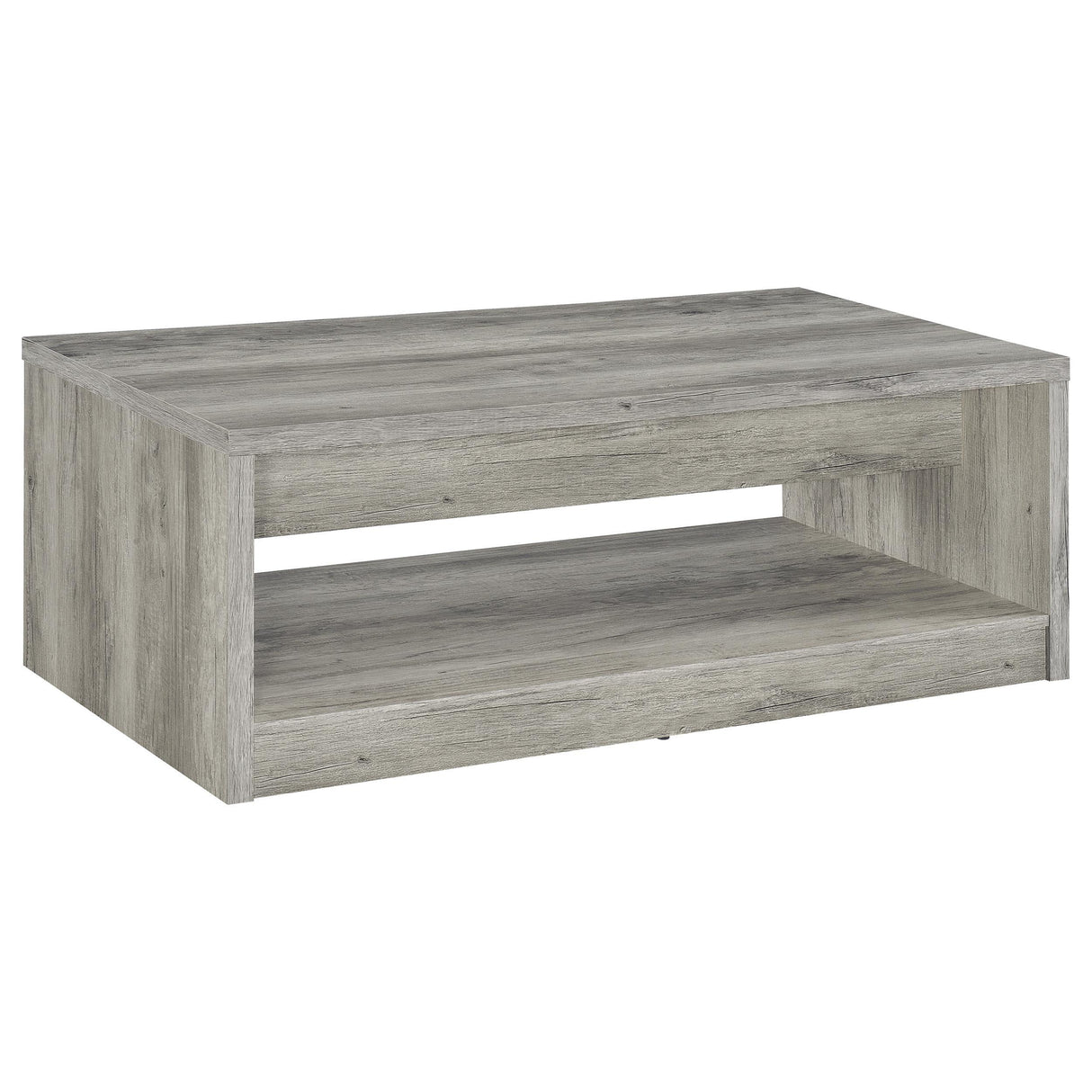 Felix Gray Driftwood 3-Piece Coffee and End Table Set from Coaster - Luna Furniture