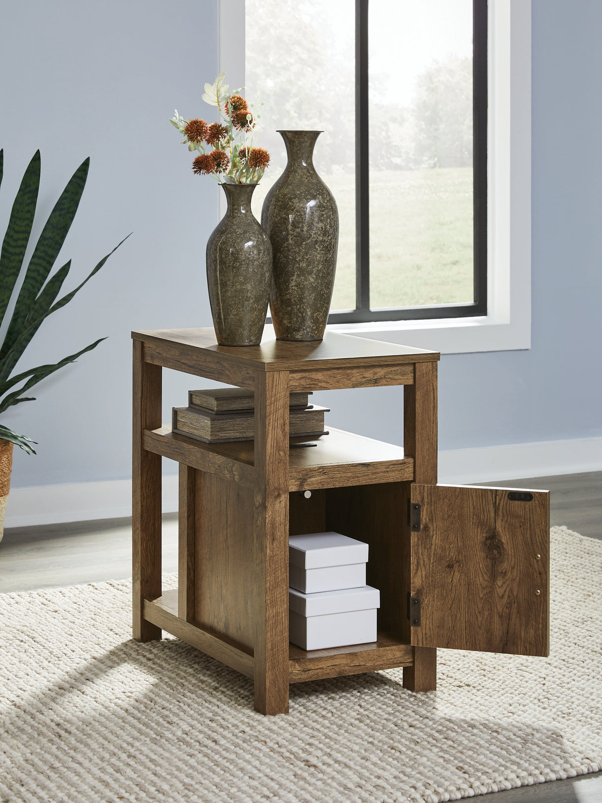 Fendenmore Brown Chairside End Table from Ashley - Luna Furniture