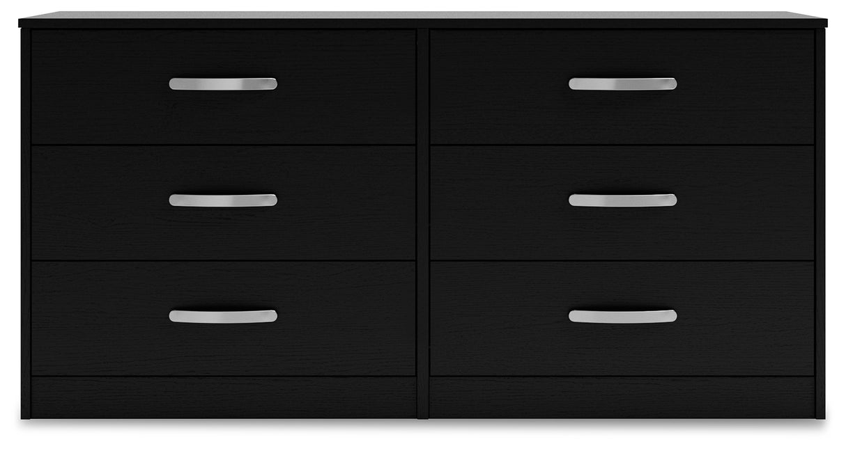 Finch Black Platform Bedroom Set from Ashley Furniture - Luna Furniture
