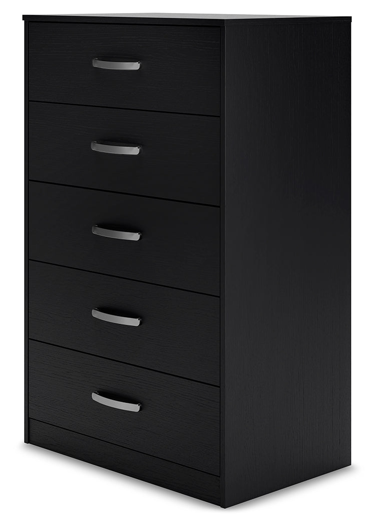 Finch Black Platform Bedroom Set from Ashley Furniture - Luna Furniture