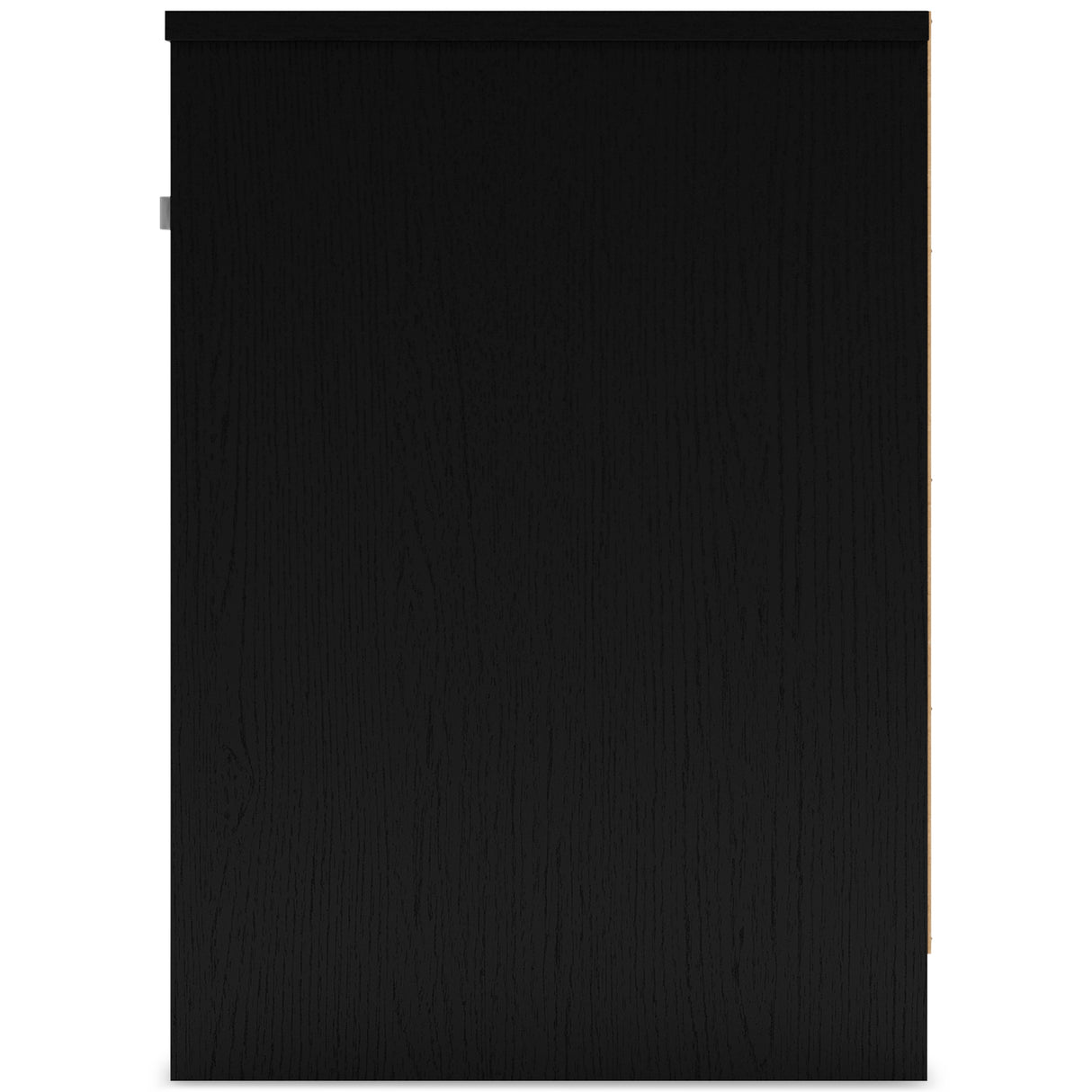 Finch Queen Platform Bed with Dresser, Chest and 2 Nightstands in Black from Ashley - Luna Furniture