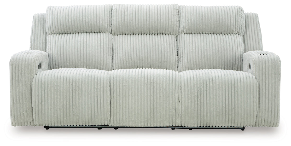 Forest Lake Alloy Power Reclining Sofa from Ashley - Luna Furniture