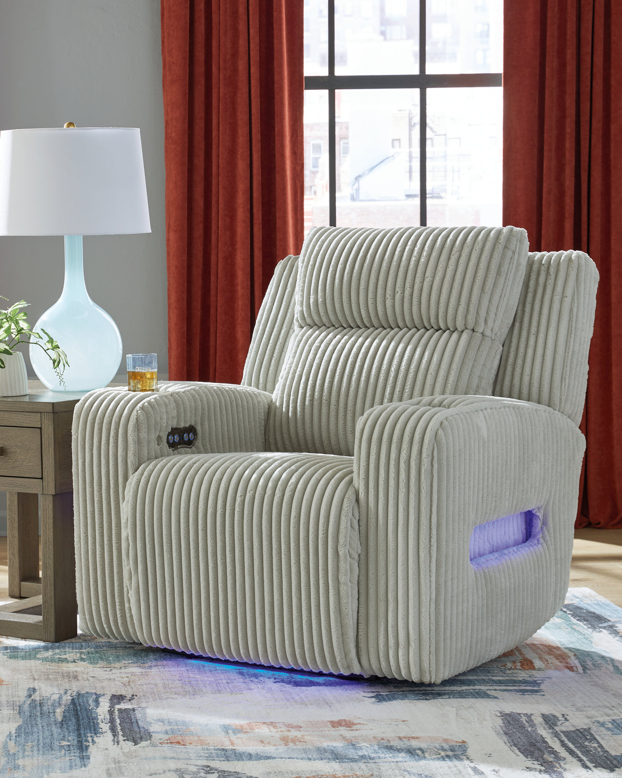 Forest Lake Power Reclining Loveseat and Power Recliner from Ashley - Luna Furniture