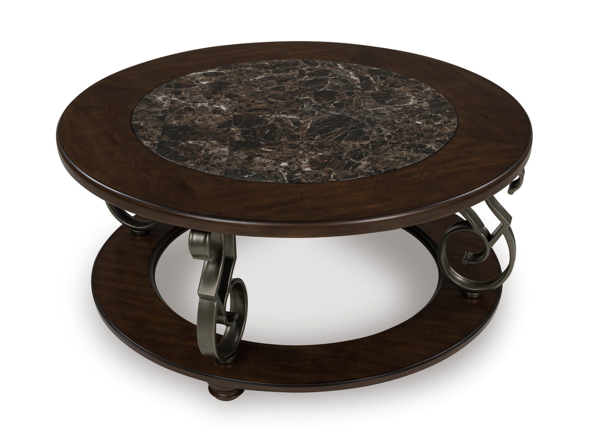 Frallyn Dark Brown Cocktail Table from Happy Homes - Luna Furniture