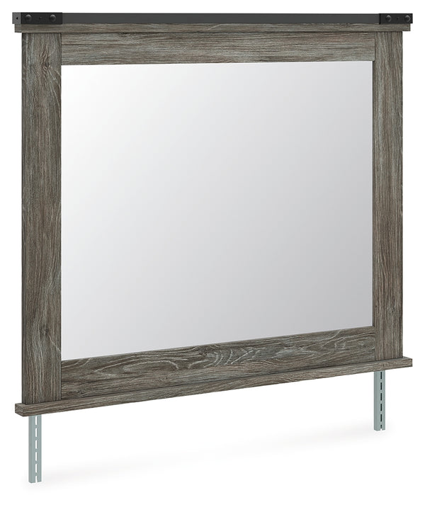 Frandern Gray Bedroom Mirror (Mirror Only)