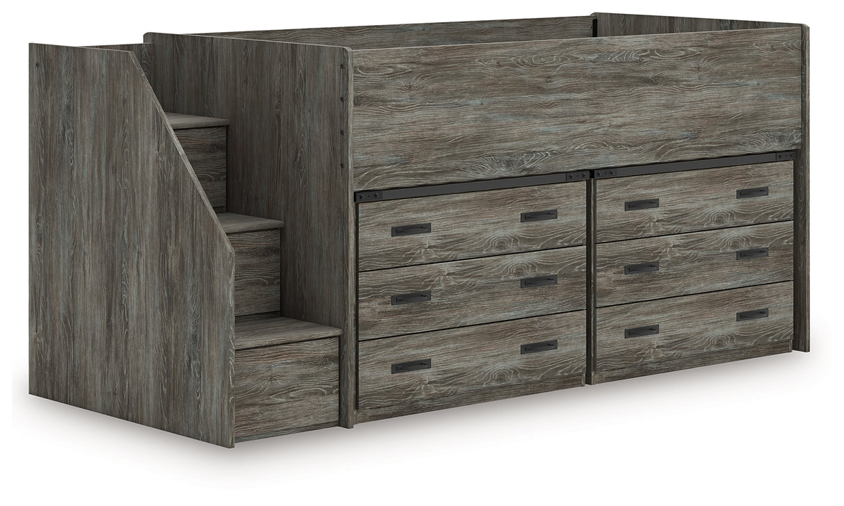 Frandern Twin Loft Bed with Drawer Storage from Ashley - Luna Furniture