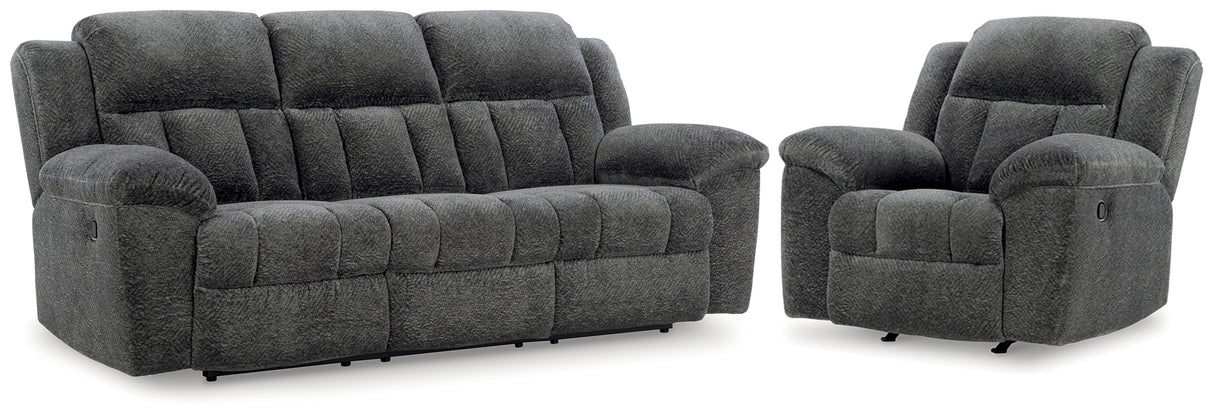 Frohn Reclining Sofa and Recliner from Ashley - Luna Furniture