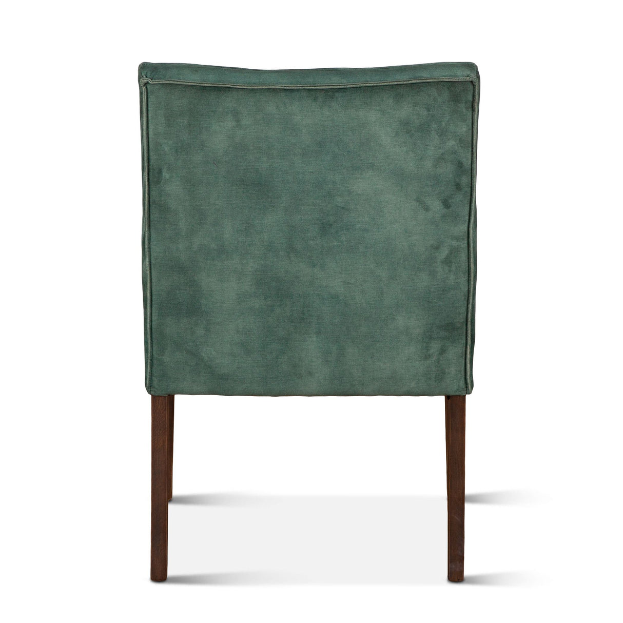 Madison 24" Dining Armchair in Green Velvet with Dark Legs from Home Trends & Design - Luna Furniture