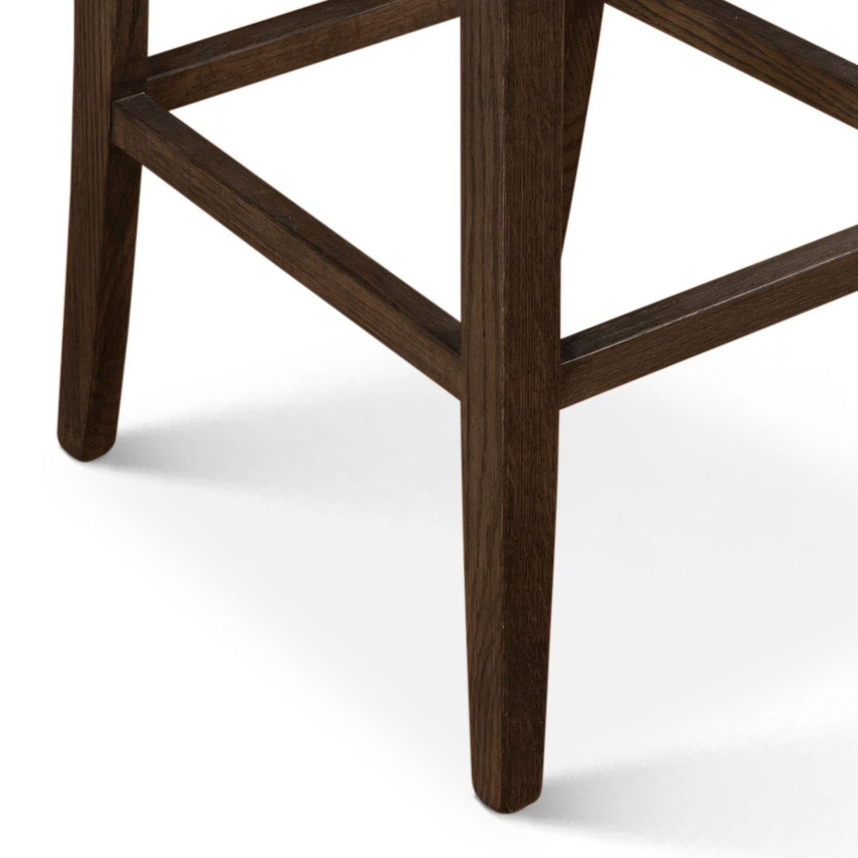 Madison Counter Chair in Green Eco Suede with Dark Legs from Home Trends & Design - Luna Furniture