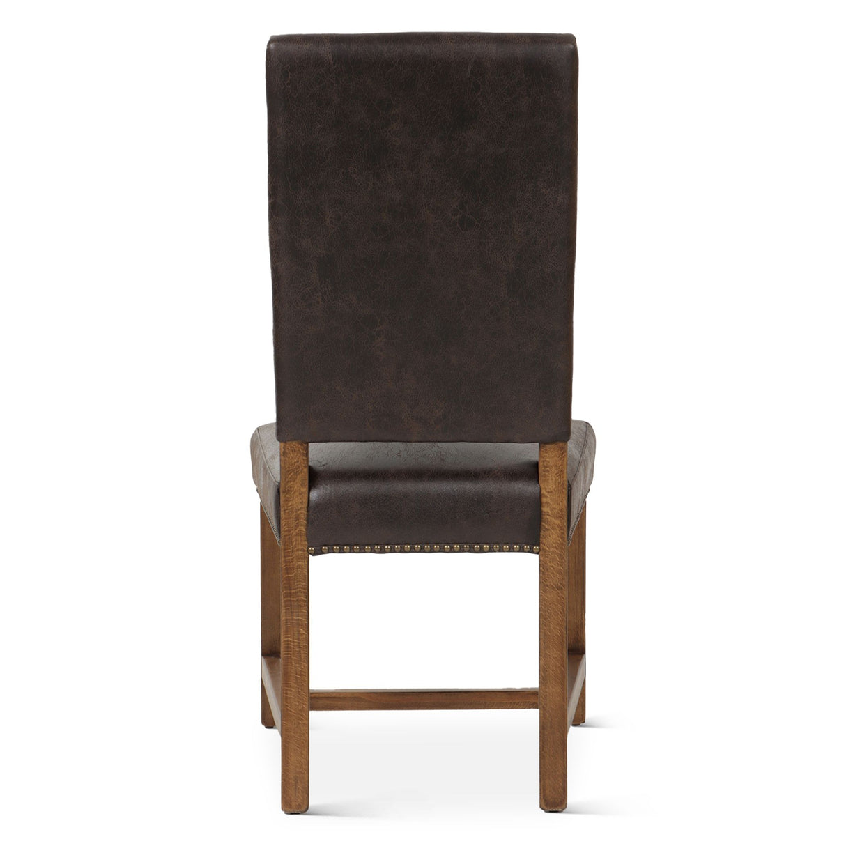 Darcy Dining Chair in Dark Brown with Earth Legs, Set of 2 from Home Trends & Design - Luna Furniture