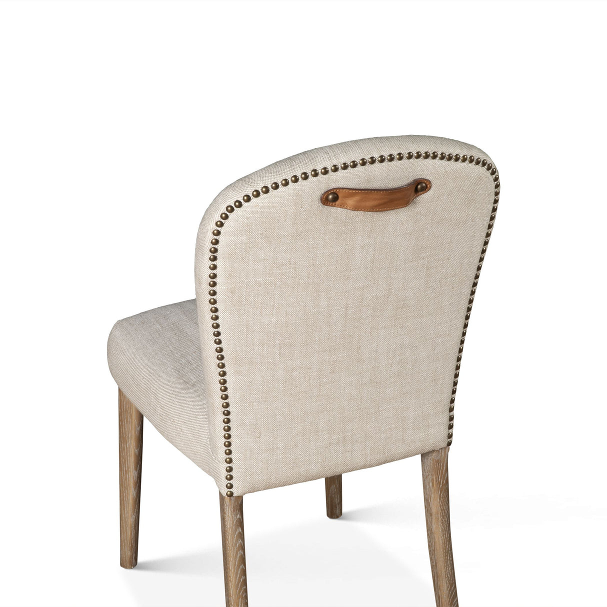 Jessie 18" Dining Chair in Beige Linen, Set of 2 from Home Trends & Design - Luna Furniture