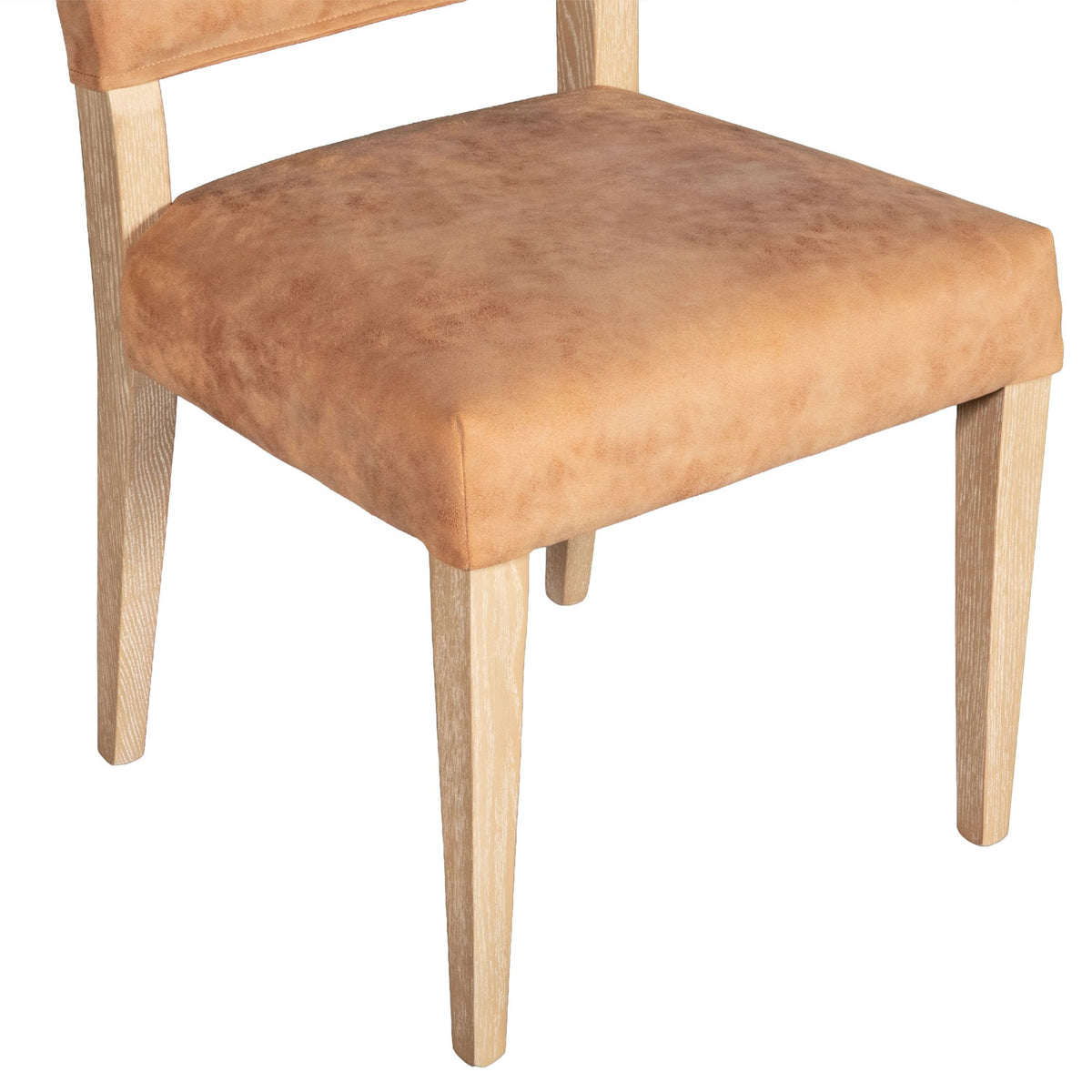 Maya 21" Dining Chair in Antique Leather with Napoleon Legs from Home Trends & Design - Luna Furniture