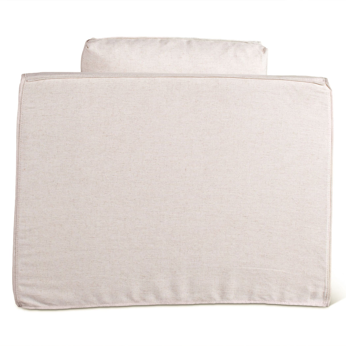 Gatsby Palladium Swivel Accent Chair in White Linen Slipcover from Home Trends & Design - Luna Furniture