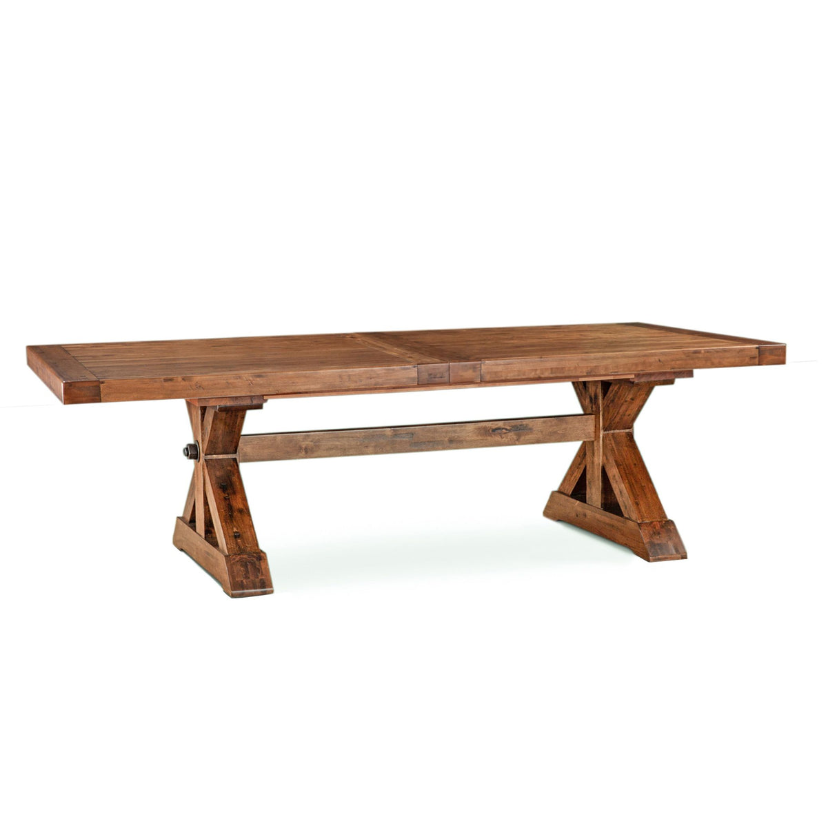 Grassroots Aspen 100-144" Extension Table in Earth from Home Trends & Design - Luna Furniture