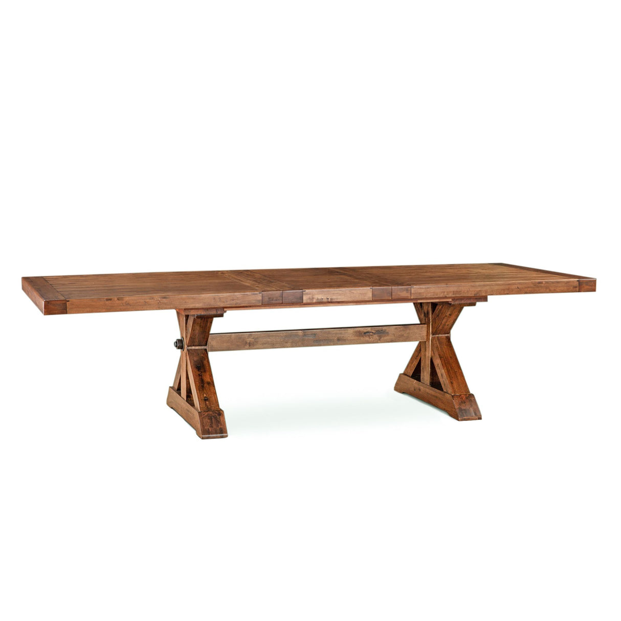 Grassroots Aspen 100-144" Extension Table in Earth from Home Trends & Design - Luna Furniture