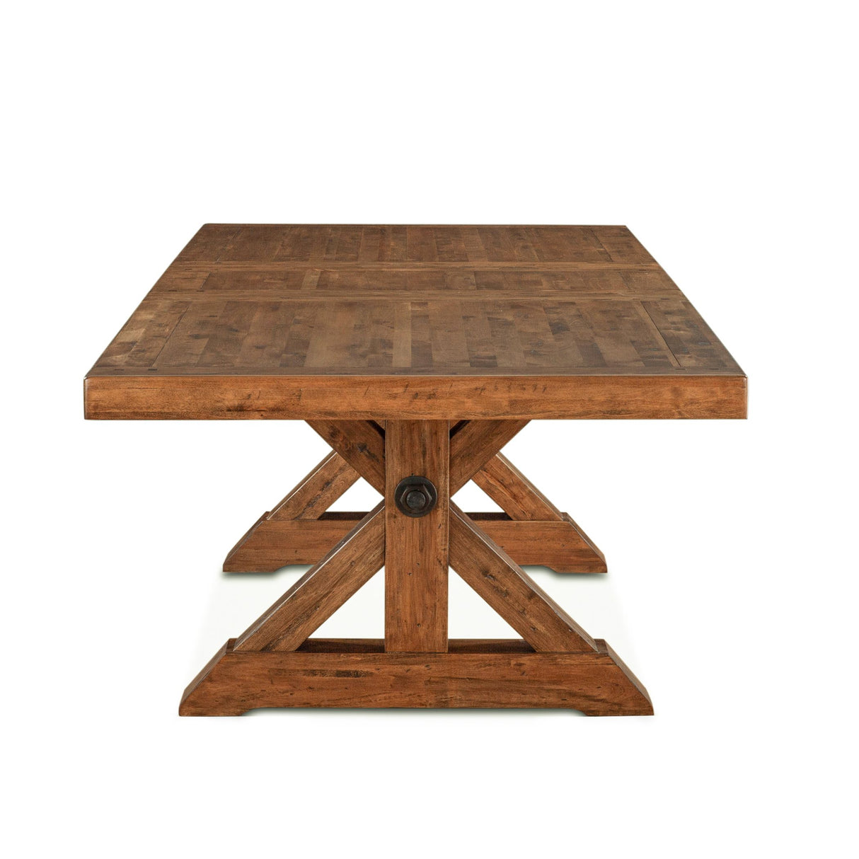 Grassroots Aspen 100-144" Extension Table in Earth from Home Trends & Design - Luna Furniture