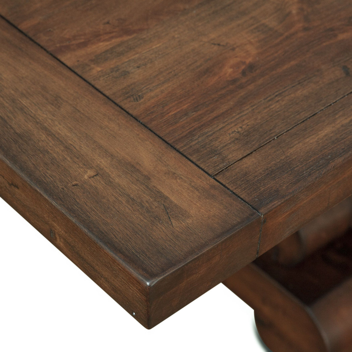 Grassroots Maxwell 108"-144" Extension Table in Chestnut from Home Trends & Design - Luna Furniture