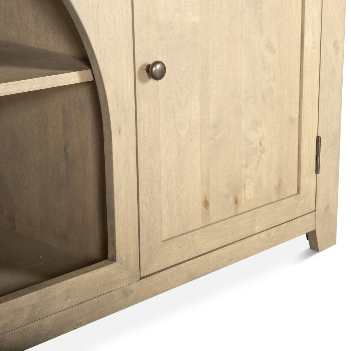 Grassroots Mission 80" Sideboard in Gray Birch from Home Trends & Design - Luna Furniture