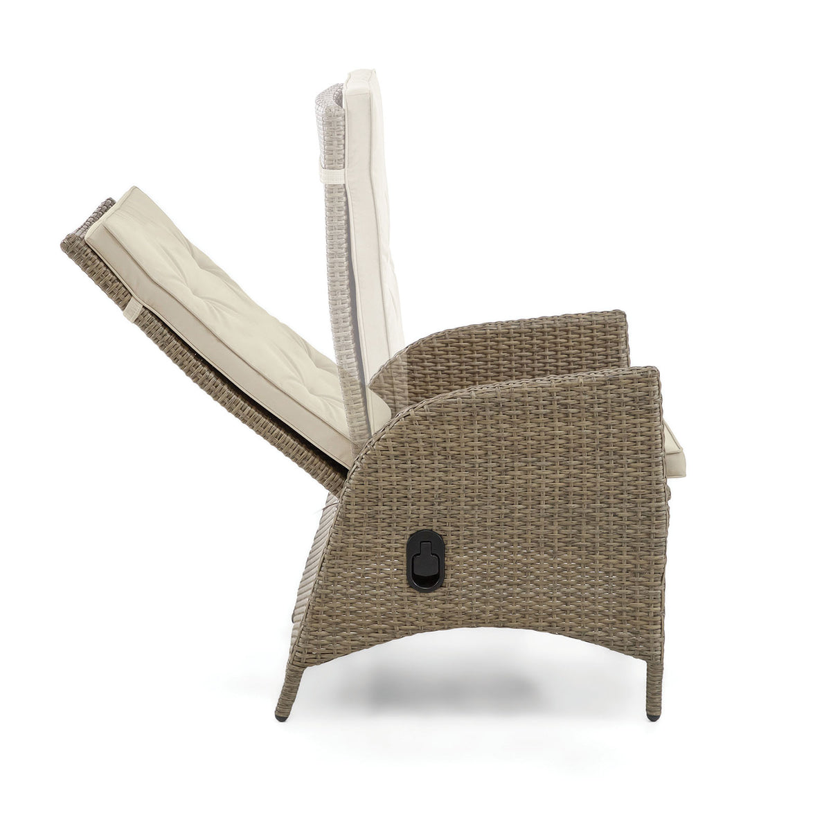 Mackay Beige/Natural Reclining Chair (2/Ctn) from Furniture of America - Luna Furniture