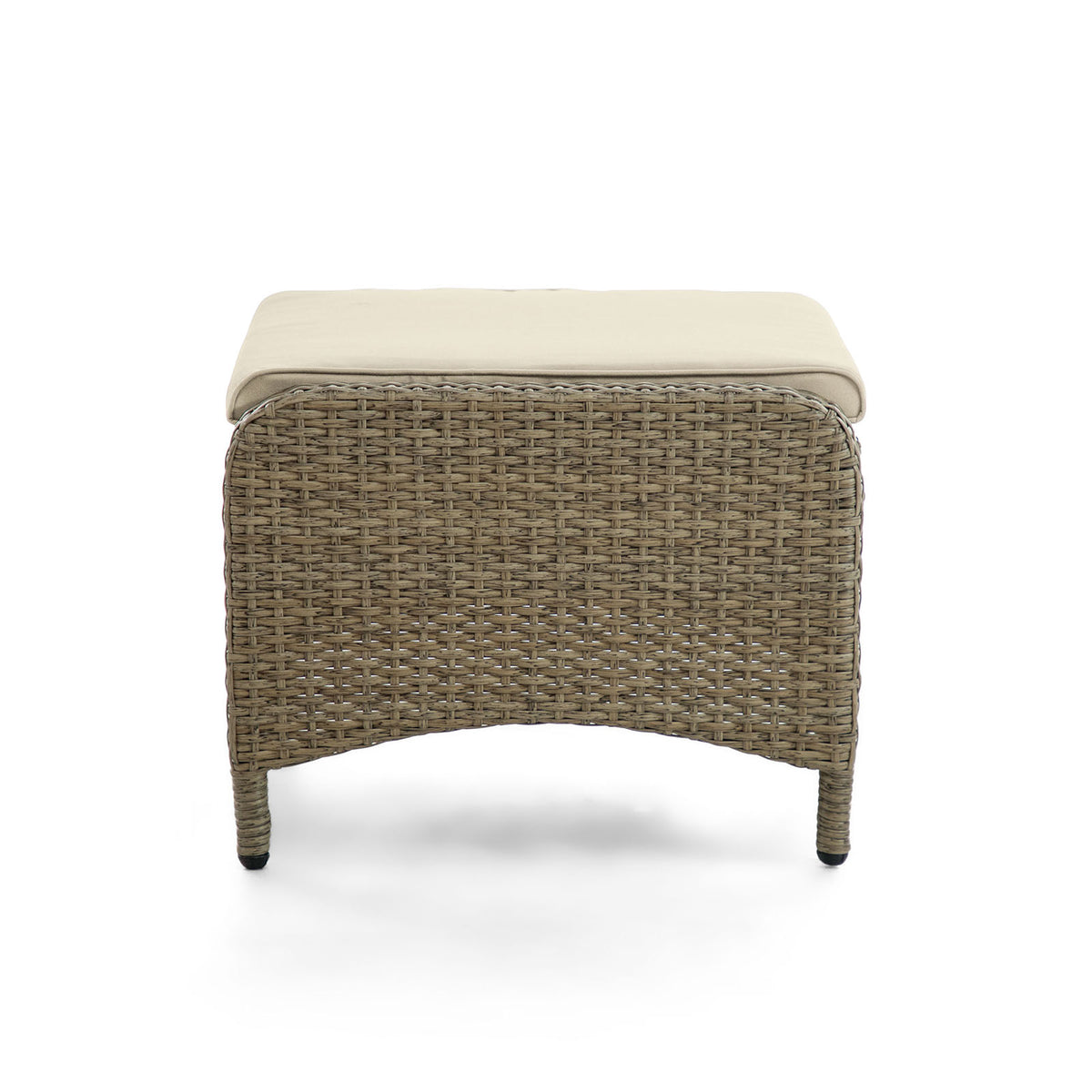 Mackay Beige/Natural Ottoman (2/Ctn) from Furniture of America - Luna Furniture