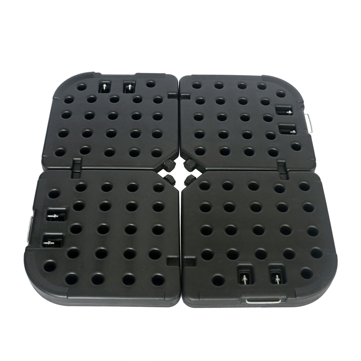 Tangram Black Umbrella Base w/ Handle from Furniture of America - Luna Furniture