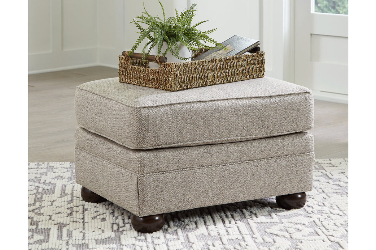 Gaelon Dune Chair and Ottoman from Ashley - Luna Furniture