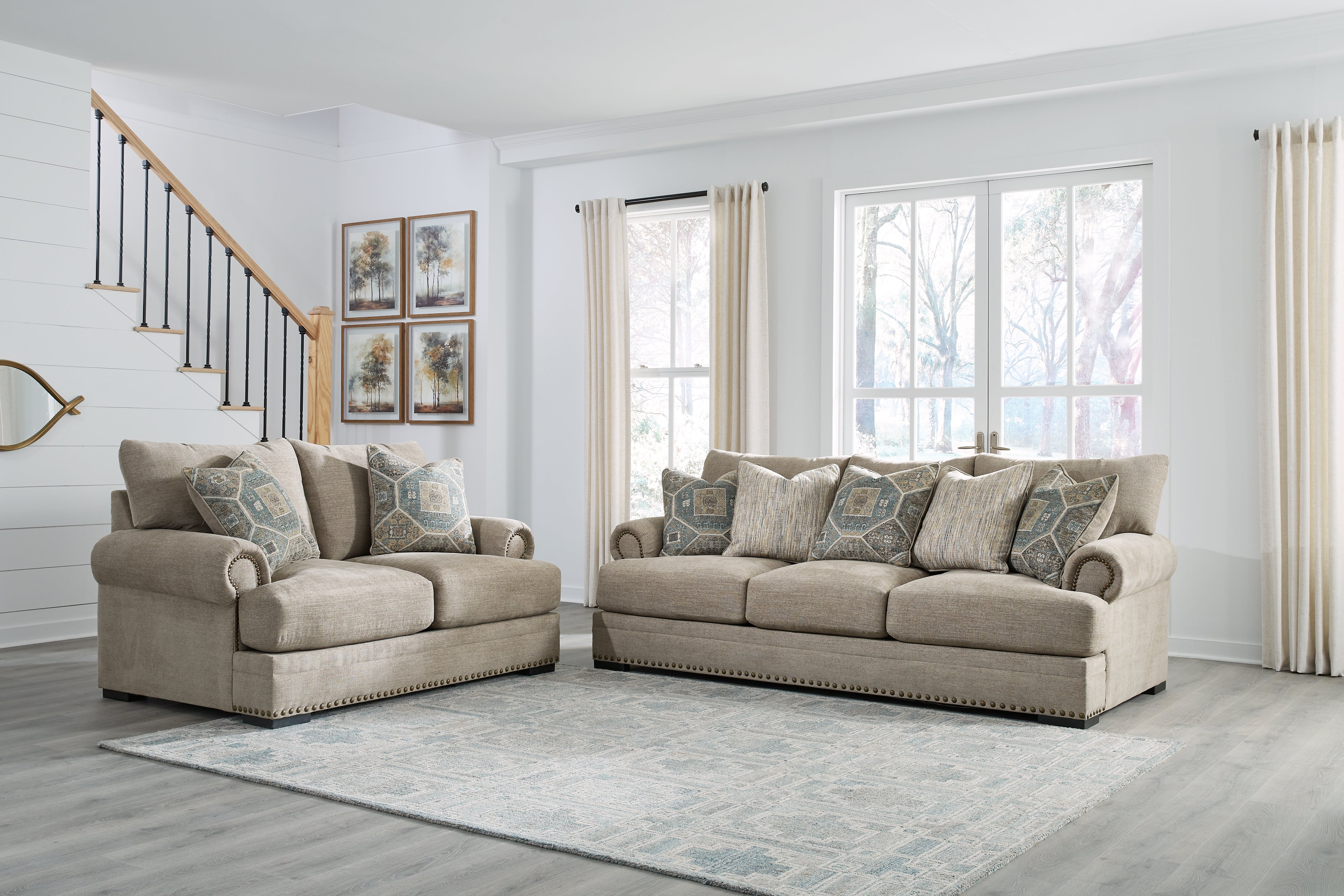 Ashley Galemore Quarry Living Room Set – Luna Furniture