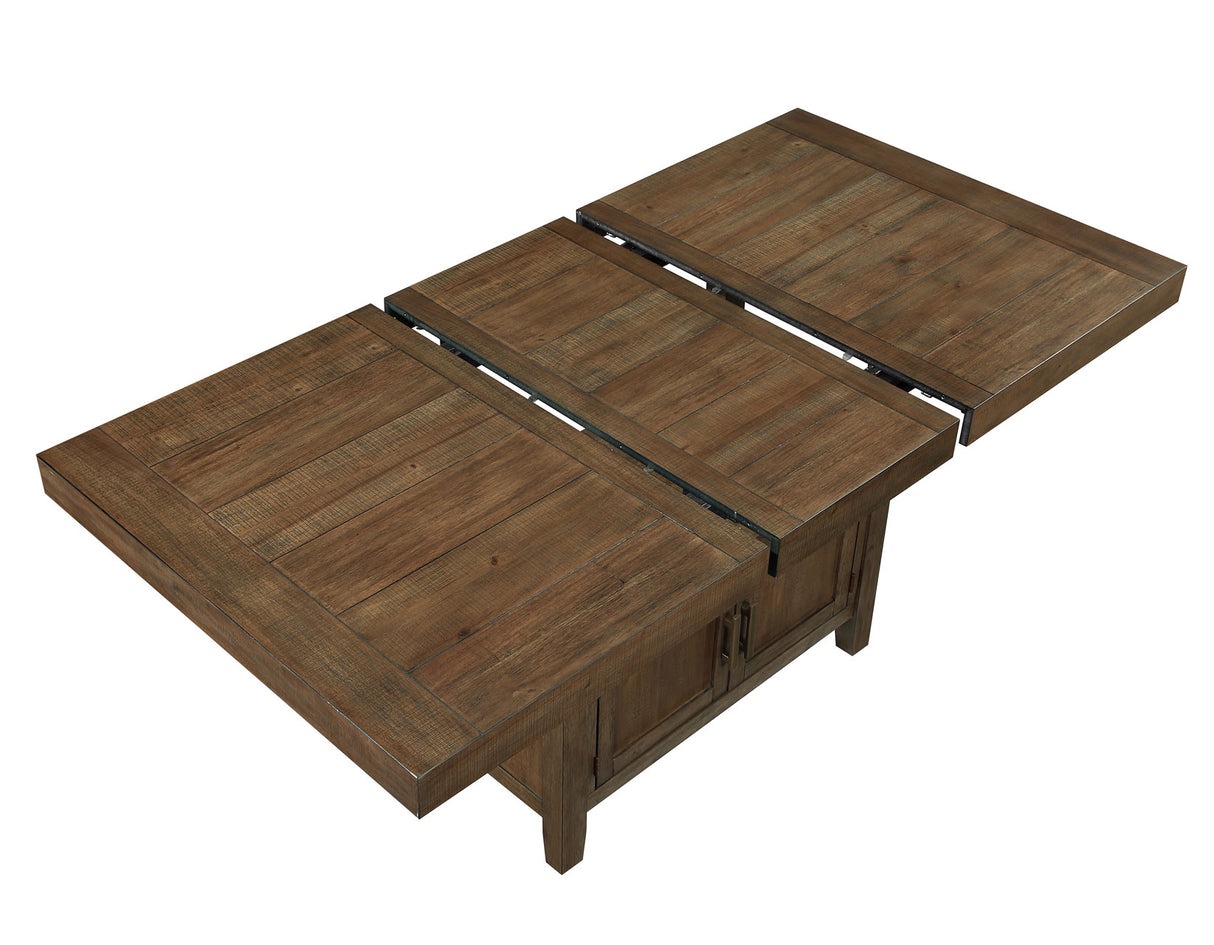 Garland Distressed Toffee Counter Height Dining Set from Steve Silver - Luna Furniture