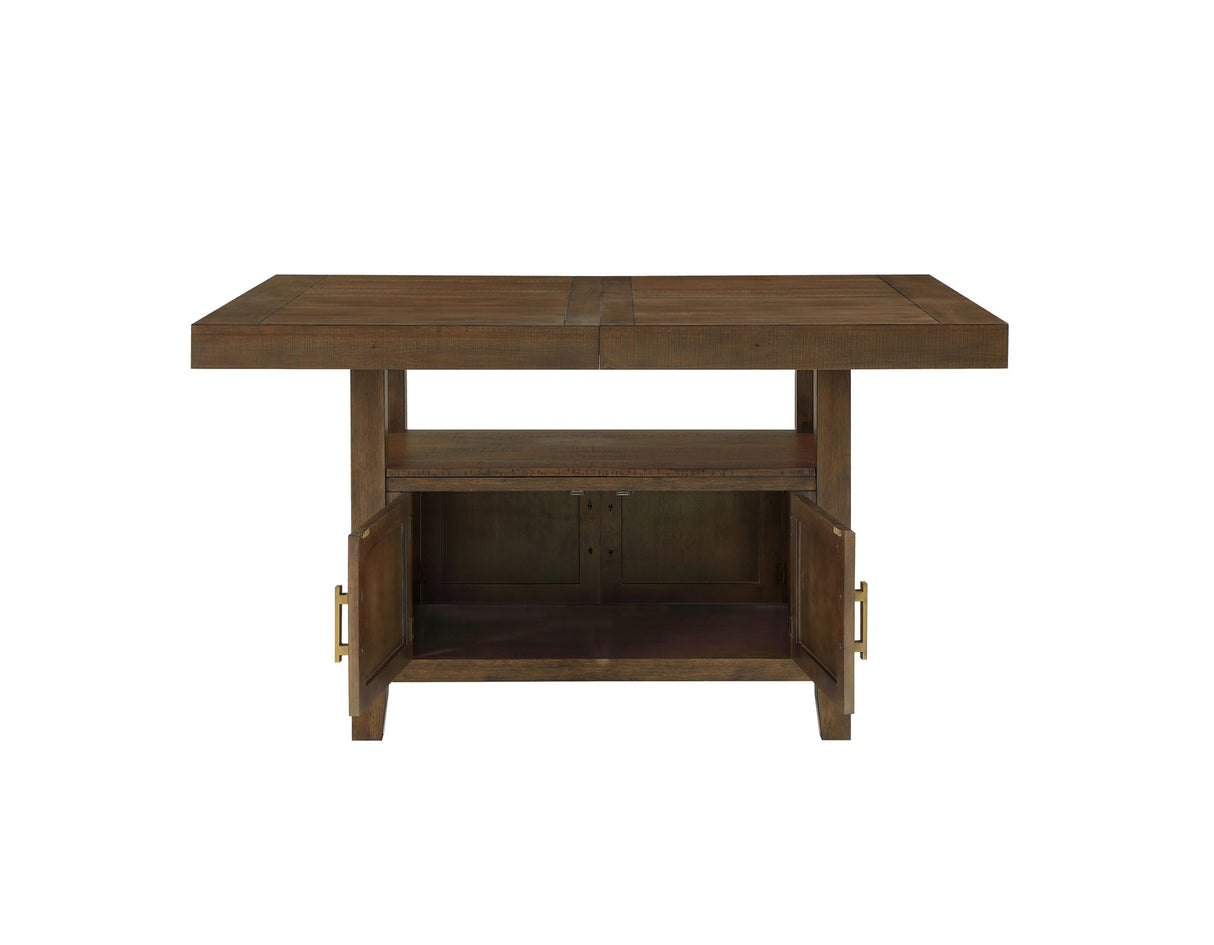 Garland Distressed Toffee Counter Height Dining Set from Steve Silver - Luna Furniture