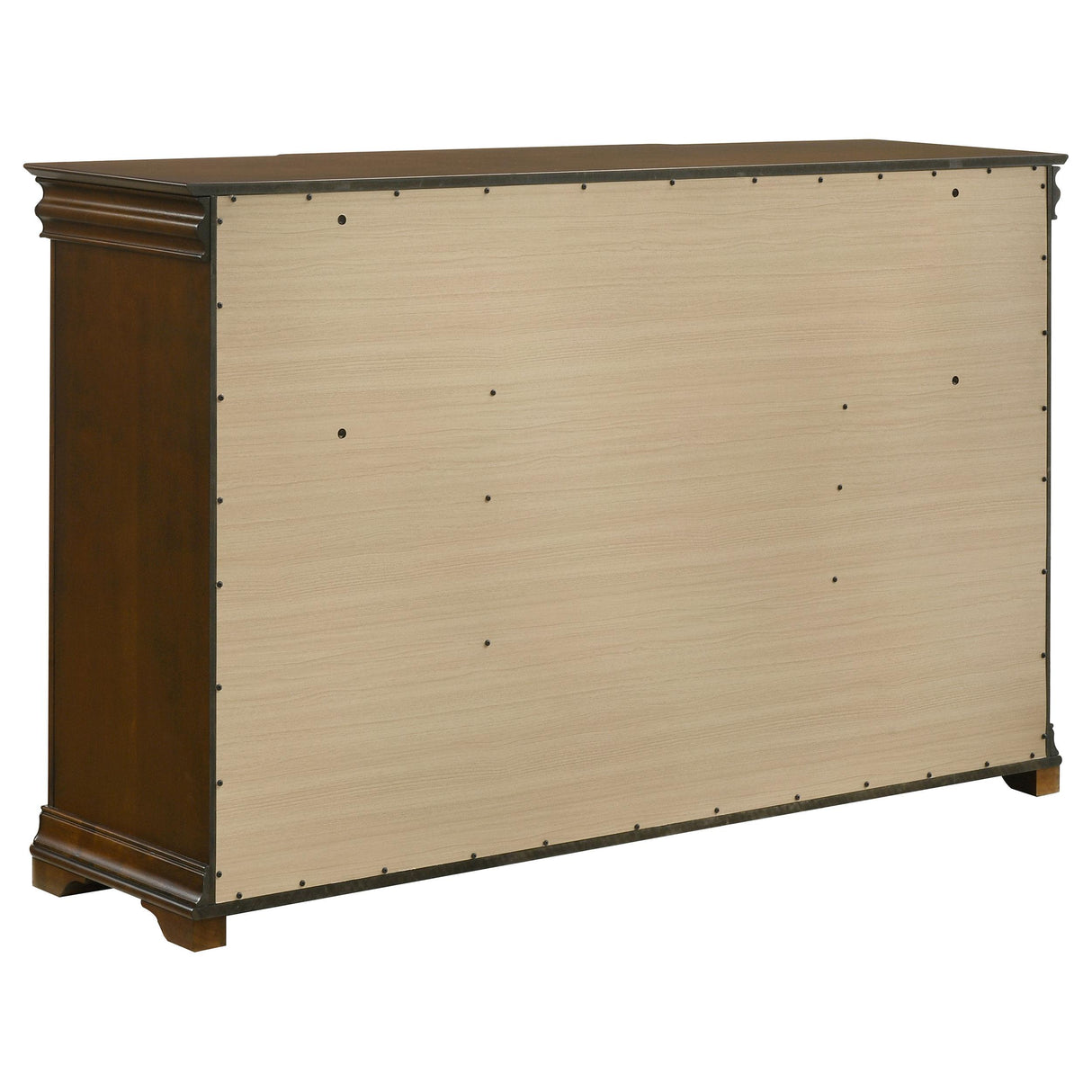 Garland Brown Cherry 4-Piece Eastern King Bedroom Set from Coaster - Luna Furniture