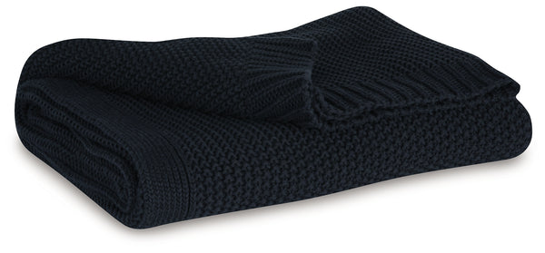 Gayelery Black Throw