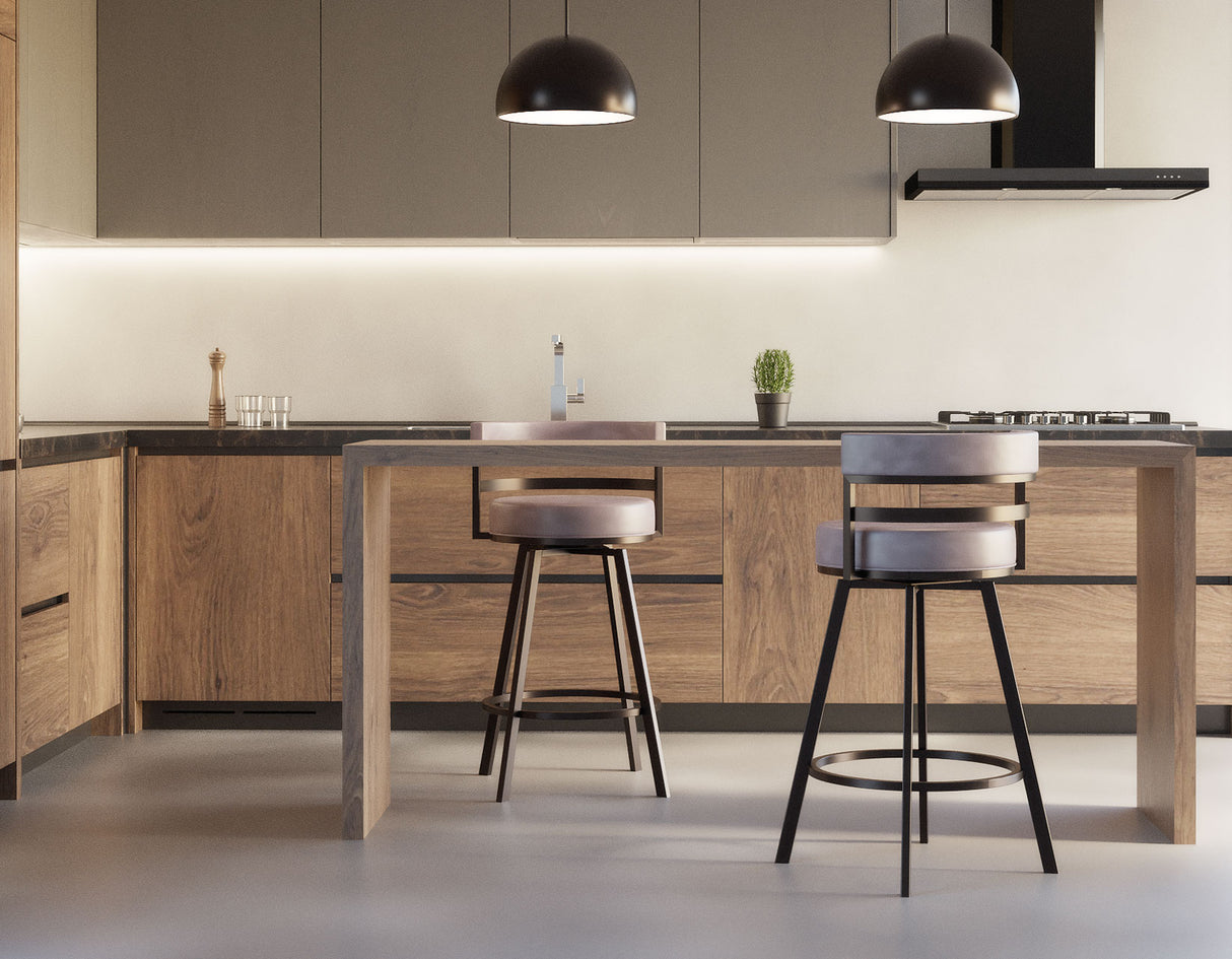 Gene 24″ Counter Stool from Steve Silver - Luna Furniture