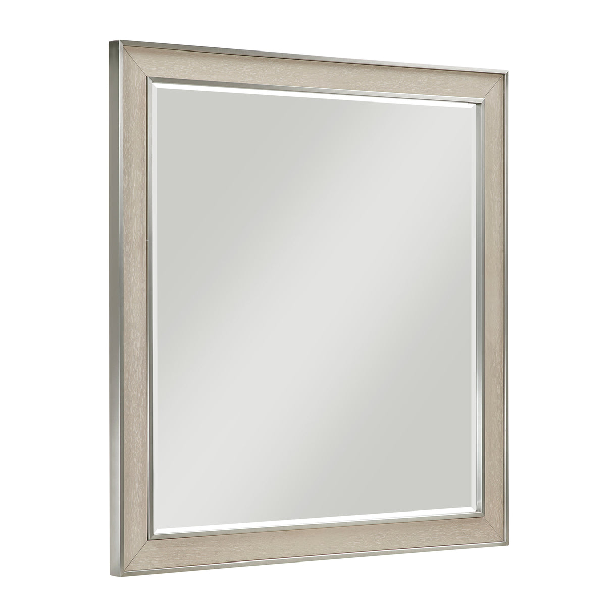 Genoa Light Oak Bedroom Mirror (Mirror Only) from Homelegance - Luna Furniture
